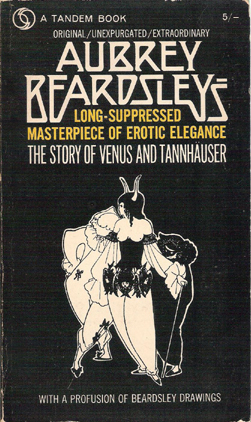 The Story of Venus and Tannhauser - Aubrey Beardsley (Tandem Books) (Front cover) (image)