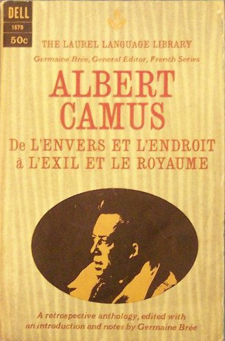 Camus, L'envers et l'endroit (Laurel Language Library) (image)