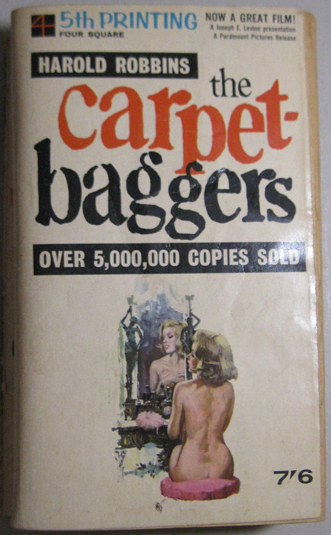 The Carpetbaggers - Robbins (New English Library, 1964) (front cover) (image)
