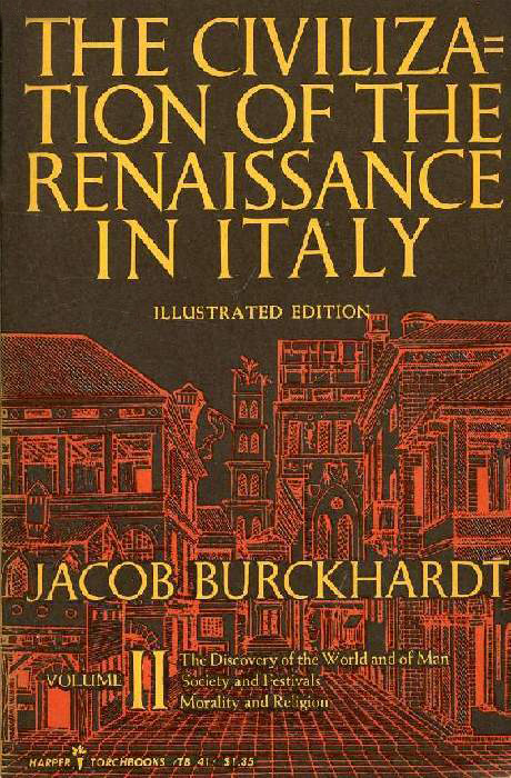 The Civilization of the Renaissance in Italy - Burkhardt (Harper Torchbooks) (image)