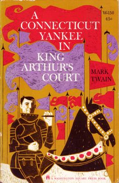 A Connecticut Yankee in King Arthur's Court - Twain (Washington Square Press) (image)