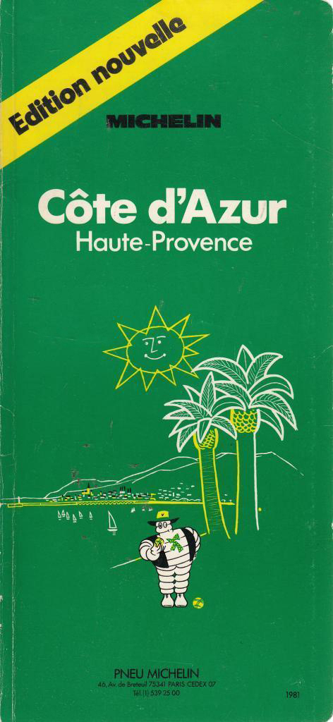 Côte d'Azur - Haute-Provence (Les guides verts) (Michelin) (image)