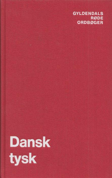 Dansk-Tysk Ordbog (Gyldendals Røde Ordbøger/Gyldendal) (image)
