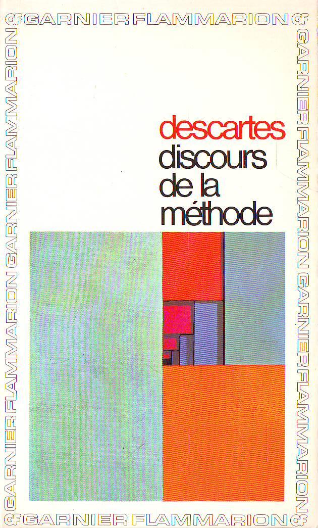 Discours de methode (Collection GF, no. 109) (image)