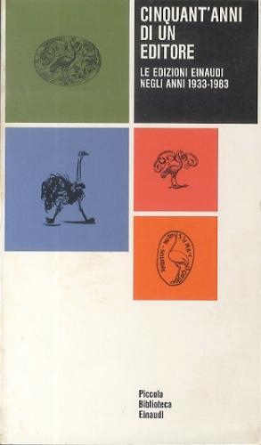 Cinquant’anni di un editore: le edizioni Einaudi negli anni 1933-1983 (image)