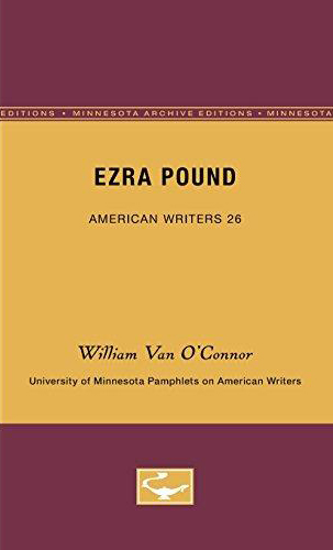 Ezra Pound (University of Minnesota Pamphlets on American Writers) (image)