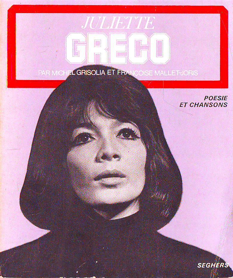 Juliette Greco (Poesie et Chansons) (Seghers) (image)