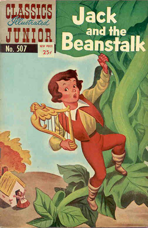 Jack and the Beanstalk (Classics Illustrated Junior, No. 507) (image)