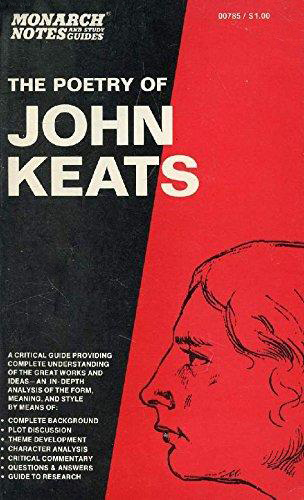 Poetry of John Keats (Monarch Notes) (image)