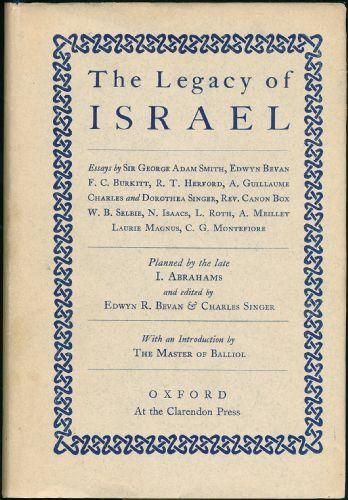 The Legacy of Israel (OUP, 1944) (image)