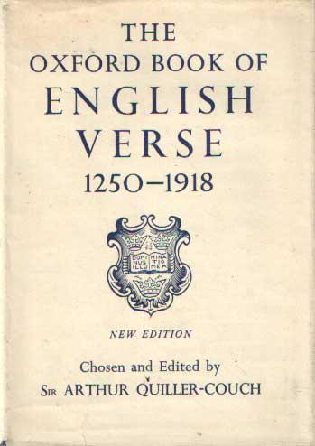 The Oxford Book of English Verse, A.D. 1250-1918 (OUP, 1961) (image)
