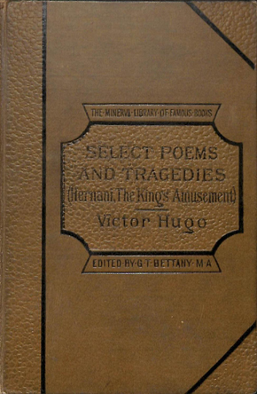 Selected Poetry and Tragedies - Hugo (Minerva Library of Famous Books) (image)