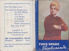 Thus Spake Vivekananda (Sri Ramakrishna   