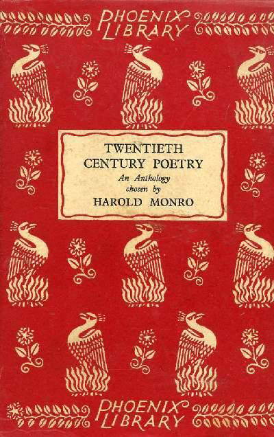 Twentieth Centry Poetry: An Anthology (Harold Monro, comp.) (Phoenix Library) Chatto & Windus) (image)