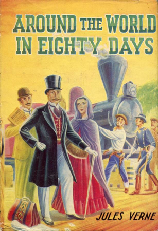 Around the World in Eighty Days (by Jules Verne) (Dean's Classics) (image)