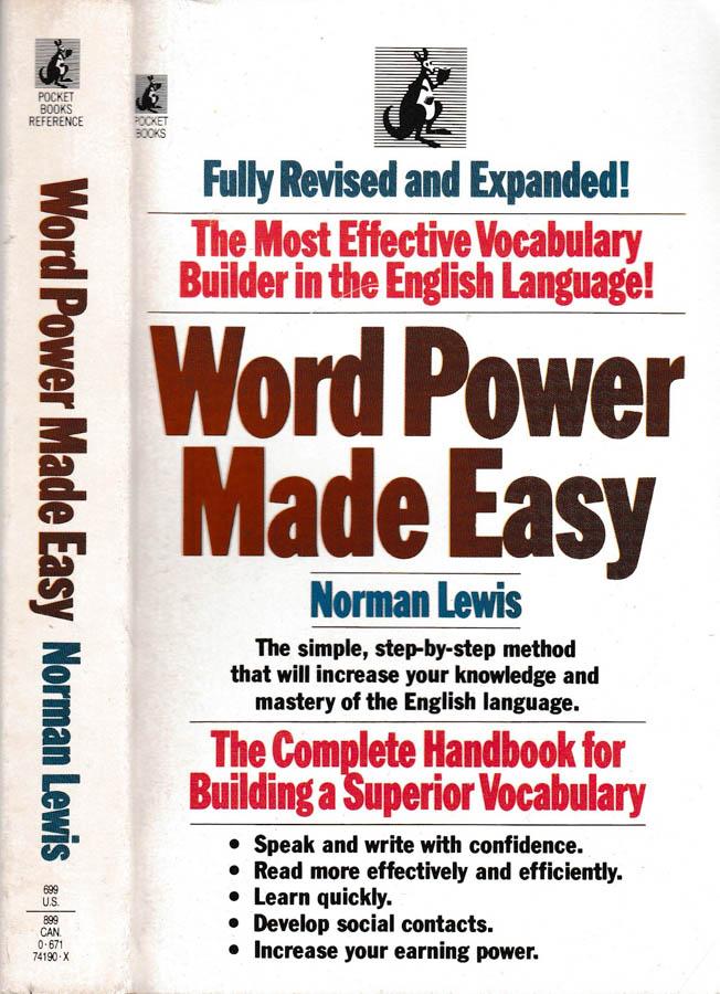 Word Power Made Easy - Lewis (Pocket Books) (image)