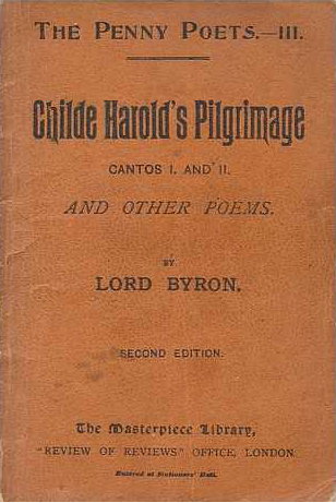 Childe Harold's Pilgrimage - Byron (The Penny Poets/Masterpiece Library) (image)