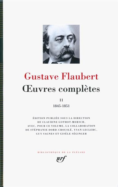 Flaubert, Oeuvres completes, tome II, Bibliotheque de la Pleiade (image)