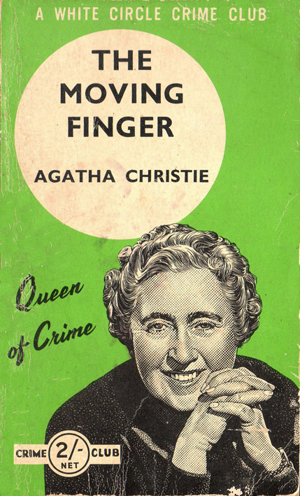 The Moving Finger - Agatha Christie (White Circle Crime Club/Collins) (image)