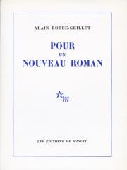 Pour un nouveau roman by Alain Robbe-Grillet (Editions de minuit, 1963) (image)