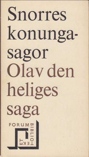 Olav den helges saga (Snorres Konungasaga/Forum) (image)