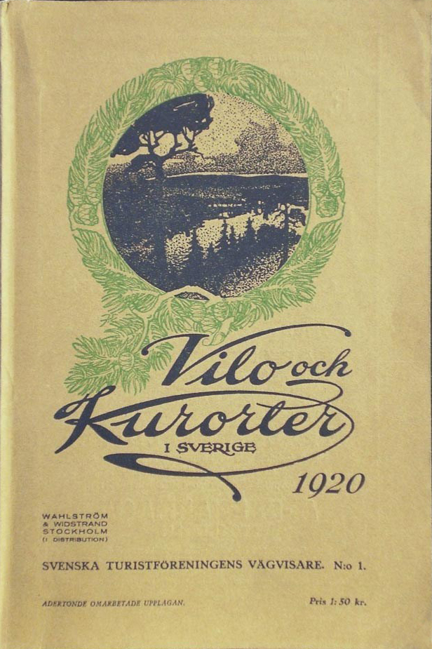 Vilo- och kurorter i Sverige 1920 (Wahlstrom & Widstrand) (image)
